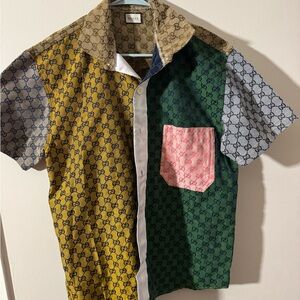 Multicolor Designer Men's Shirt